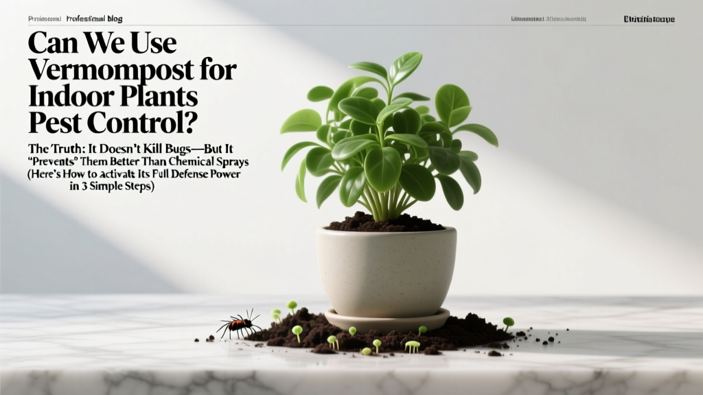 Vermicompost for Indoor Plants: Pest Prevention (2026)