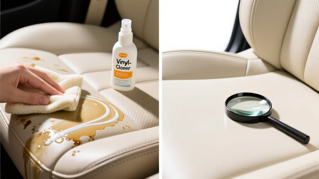 How to Remove Sunscreen from Vinyl Upholstery Safely