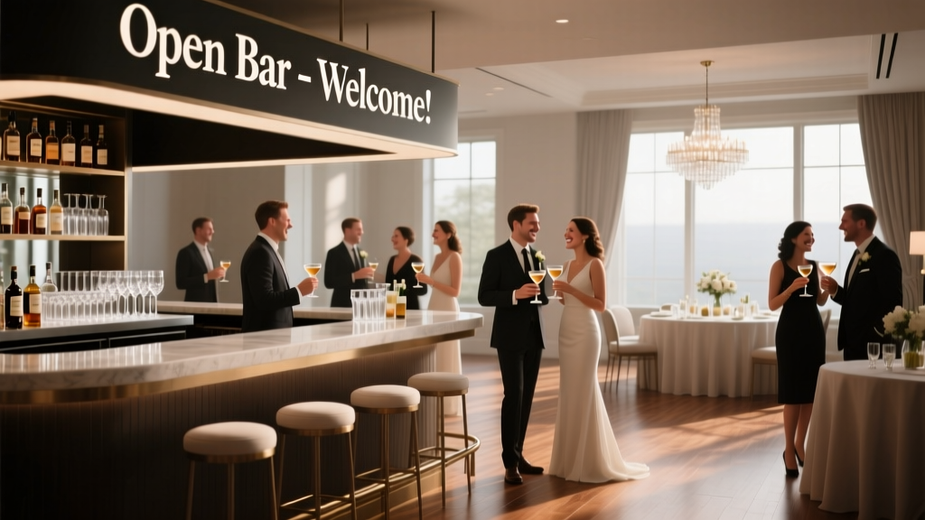 Open Bar at Weddings: Costs, Logistics & Guest Experience
