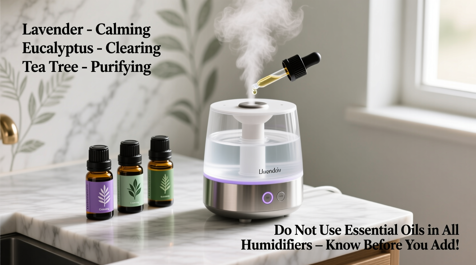 can you use essential oils in a humidifier and what you need to know first
