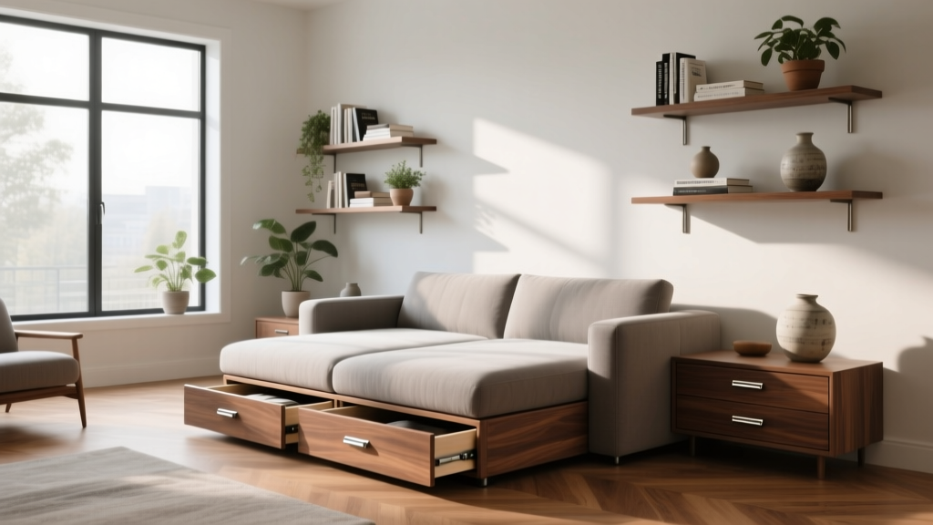 Multi-Functional Furniture with Built-In Storage
