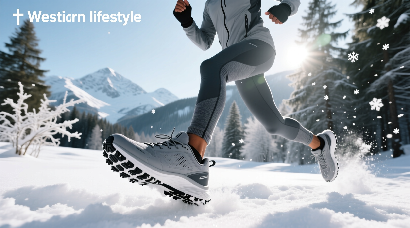 footwear for running in snow