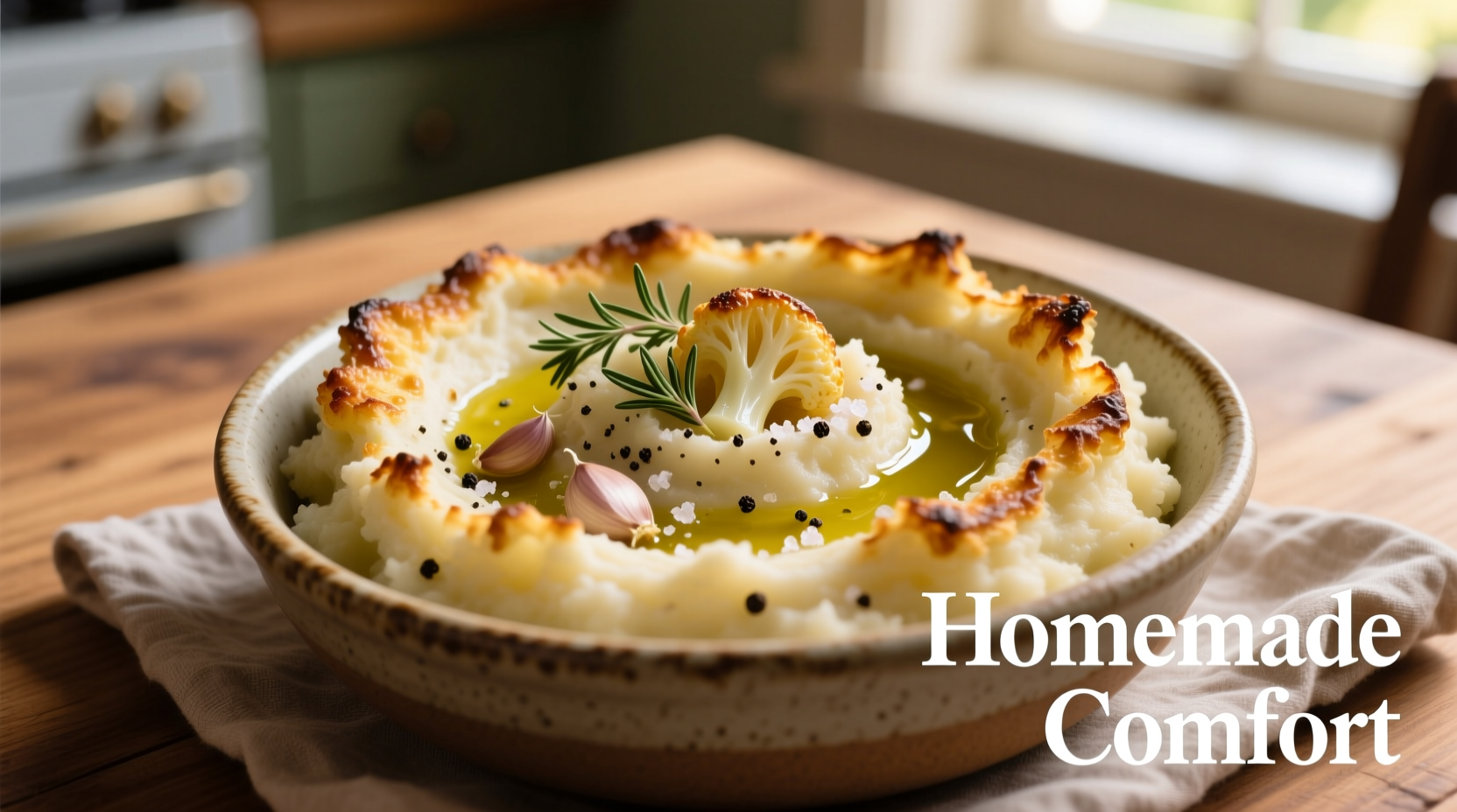 Potato Cauliflower Mash: Healthier Creamy Alternative Recipe