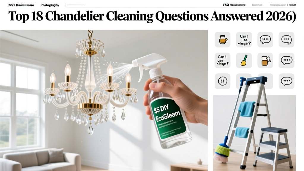 Top 18 Chandelier Cleaning Questions Answered (2026)