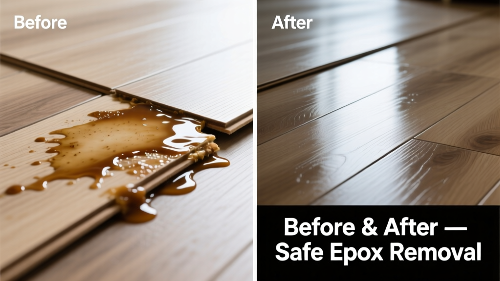 How to Remove Epoxy from Laminate Flooring Safely