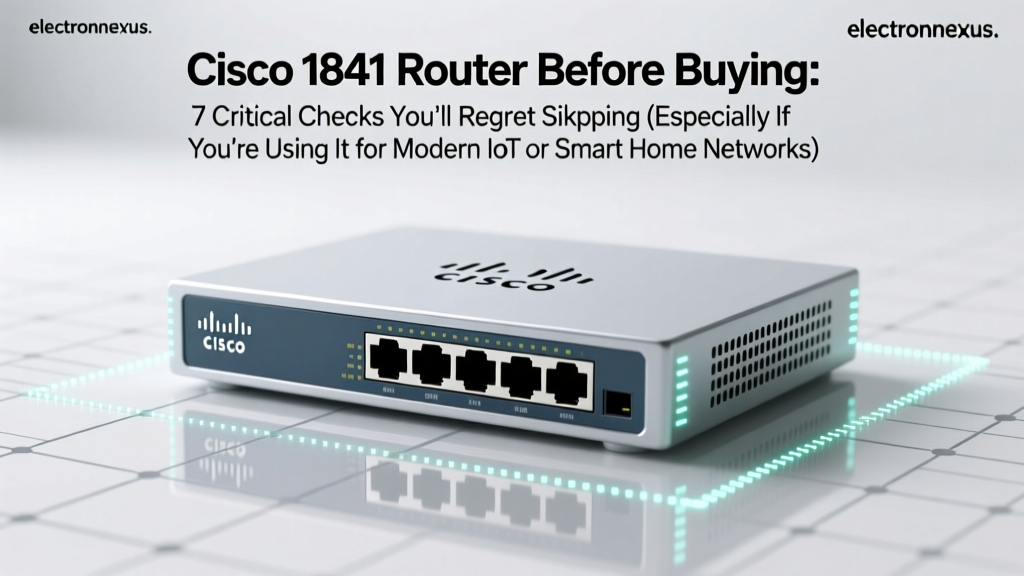 Cisco 1841 Router Before Buying: 7 Critical Checks You’ll Regret Skipping (Especially If You’re Using It for Modern IoT or Smart Home Networks)