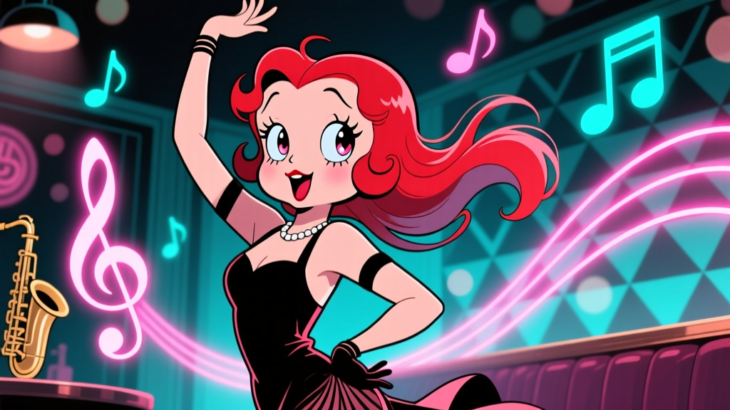 Betty Boop Dancing: The Original Jazz-Baby Who Taught Cartoons to Move