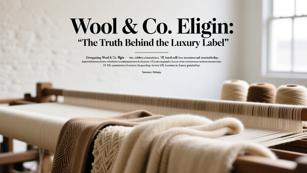 Wool & Co. Elgin: The Truth Behind the Luxury Label