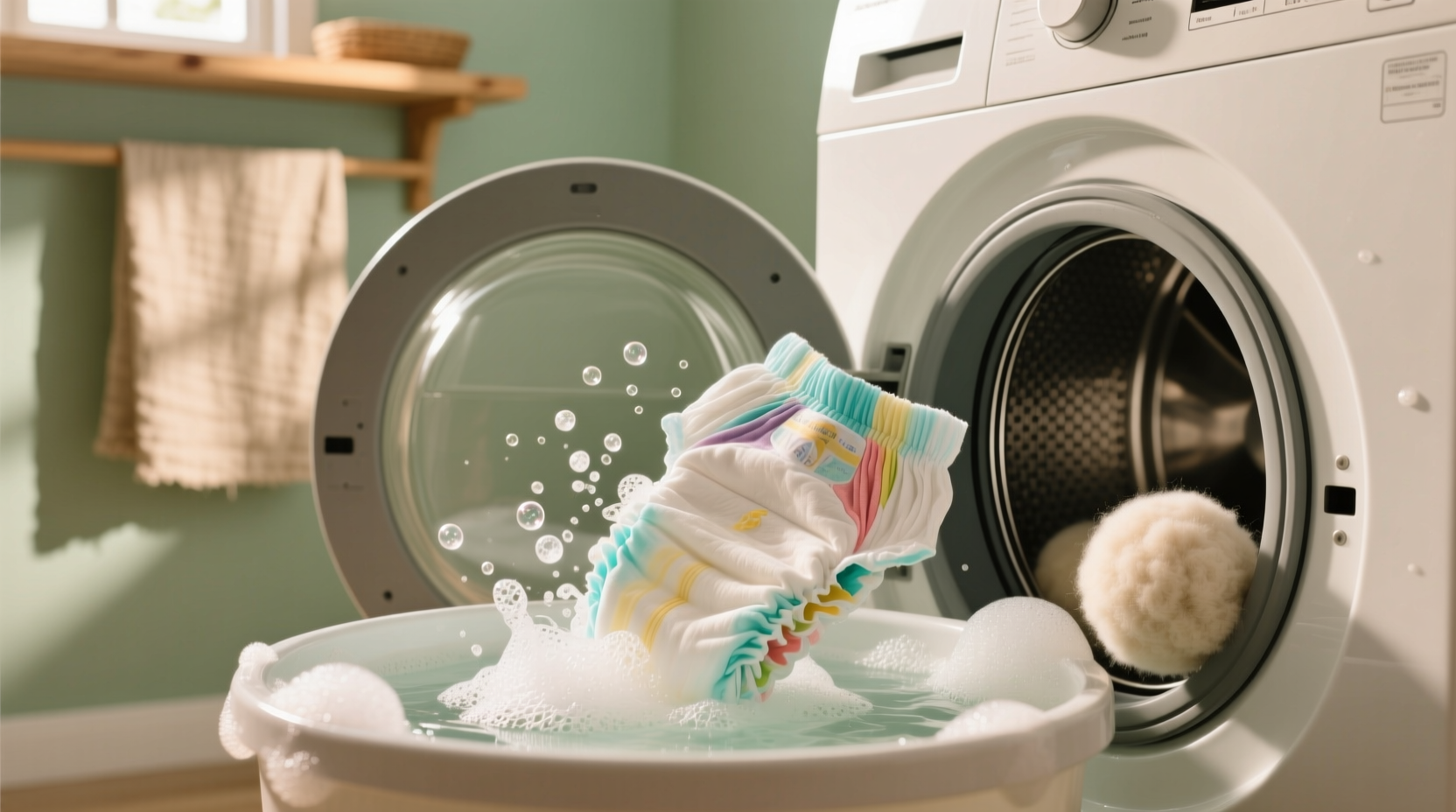 eco friendly cloth diaper cleaning