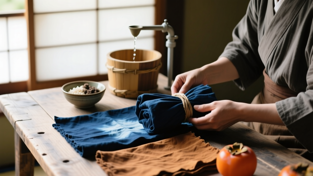 Eco-Friendly Japanese Ai and Kakishibu Dyeing in 2026