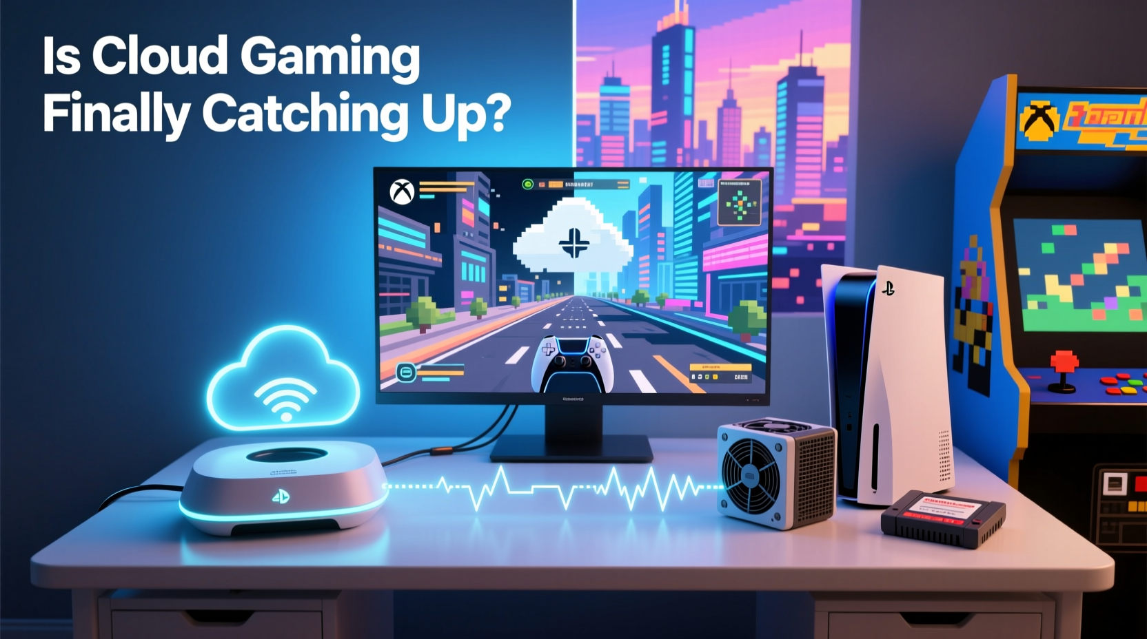 is cloud gaming finally catching up to physical consoles in performance and latency