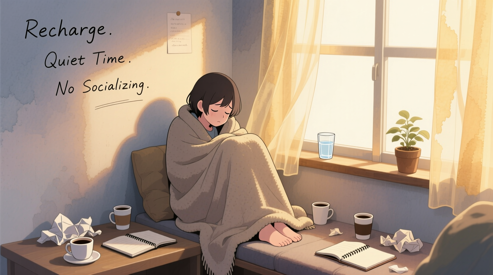 introvert hangover signs you need to recharge your social battery