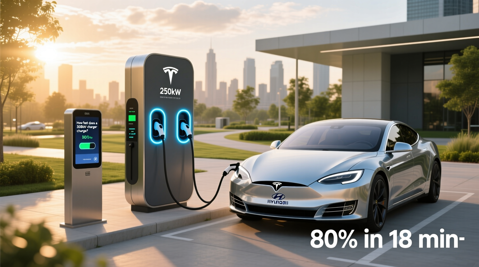 dc fast charging station 250kw,How fast does a 300kW charger charge? buying guide