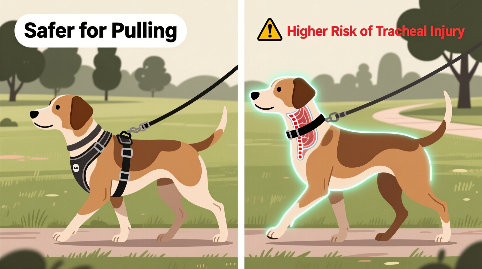 Dog Harness Vs Collar Which Is Safer For A Dog That Pulls On Walks
