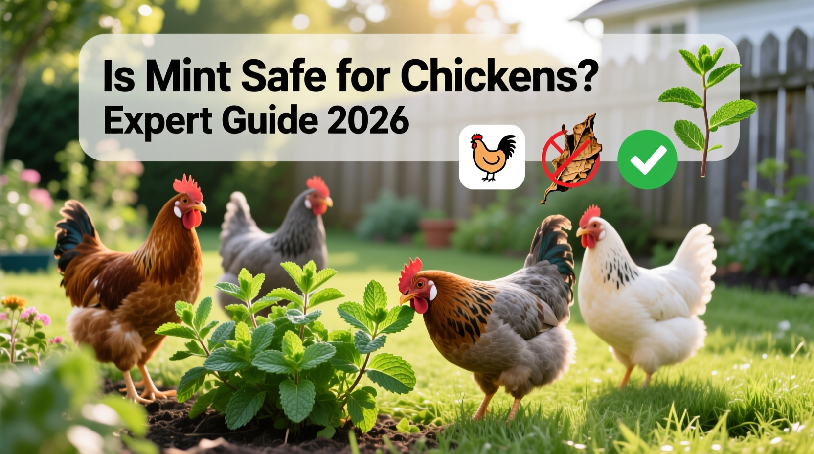 Can Chickens Eat Mint? Safe Guide | TheHomeSprouts