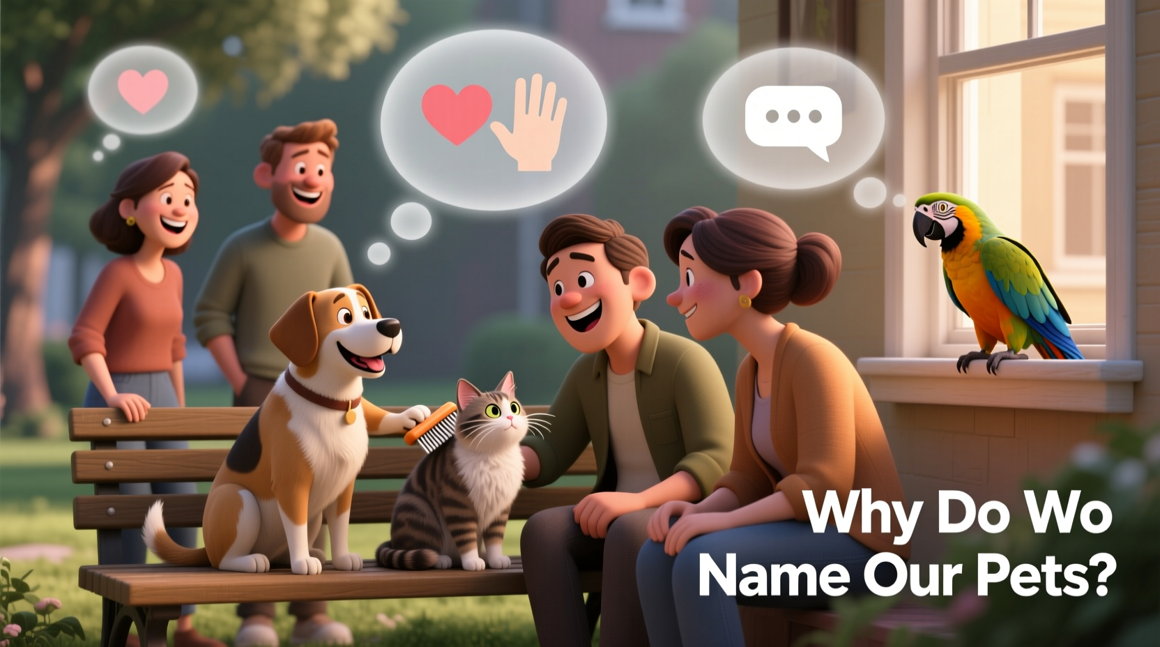 why do people anthropomorphize their pets psychology behind naming