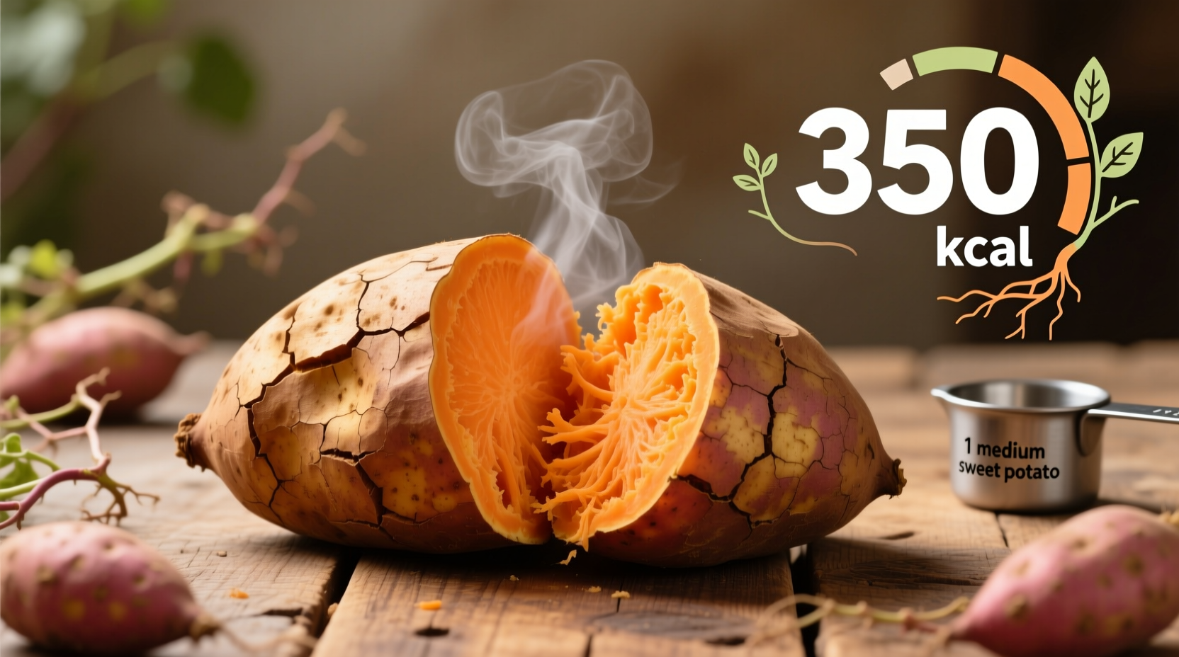 Large Sweet Potato Calories: Exact Count & Nutrition Facts
