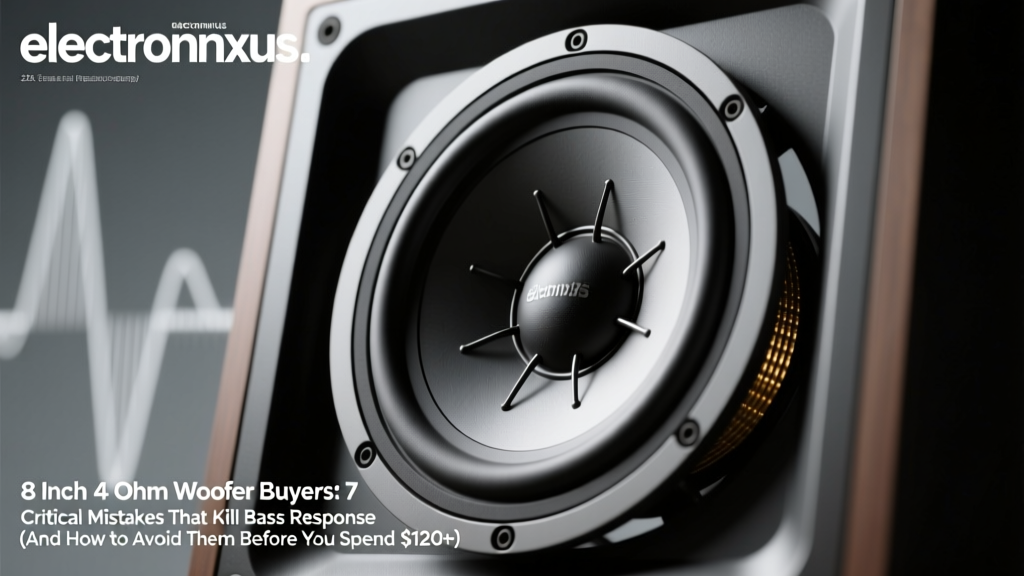 8 Inch 4 Ohm Woofer Buyers: 7 Critical Mistakes That Kill Bass Response (And How to Avoid Them Before You Spend $120+)