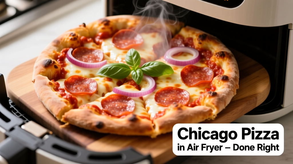 Chicago Pizza in Air Fryer: Crispy Deep-Dish Done Right