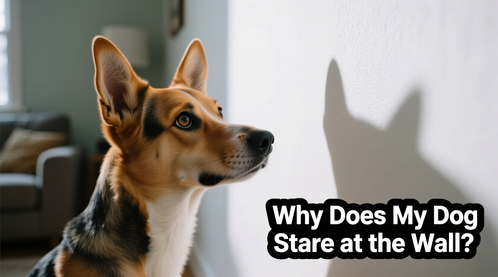 why does my dog stare at the wall out of nowhere possible reasons from vets