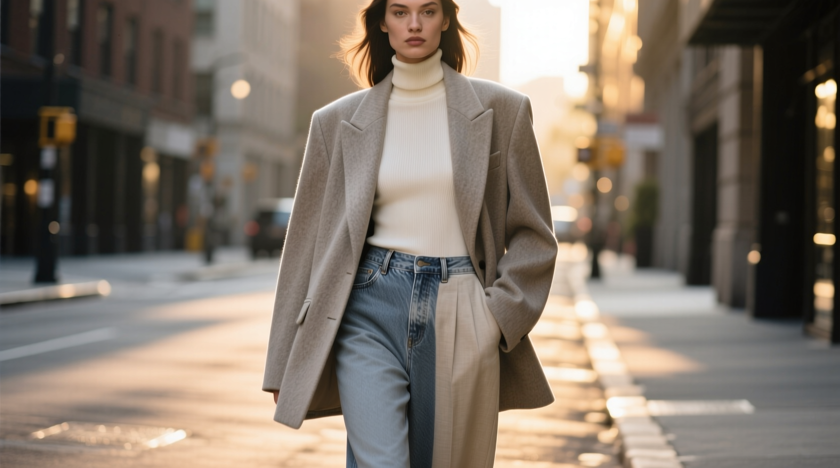 styling oversize blazers without looking like you are wearing a costume