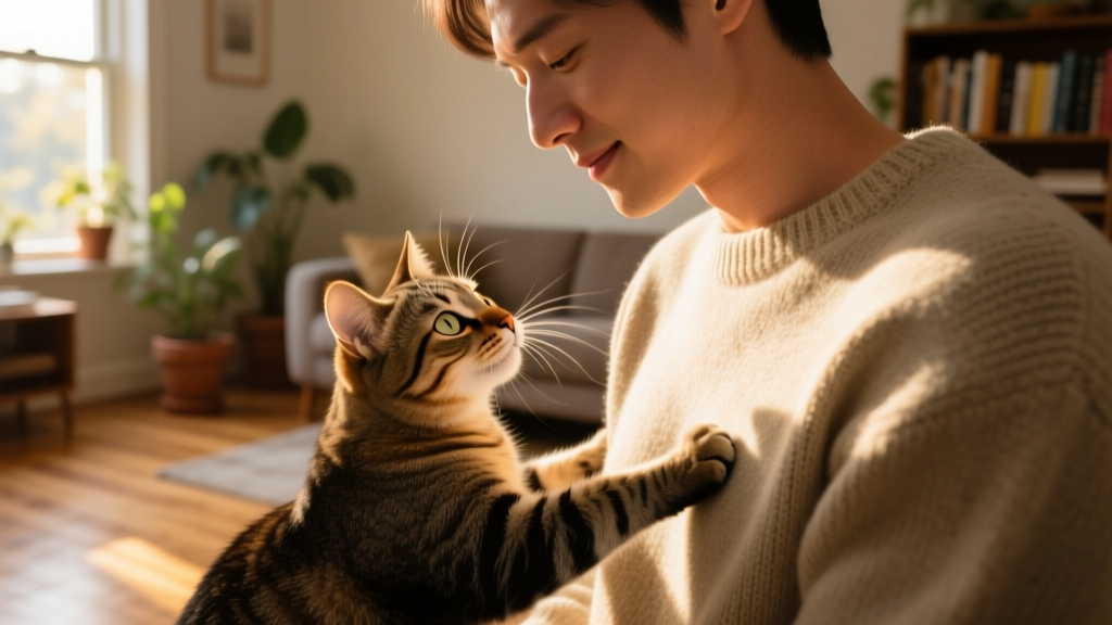 Why does my cat headbutt me?