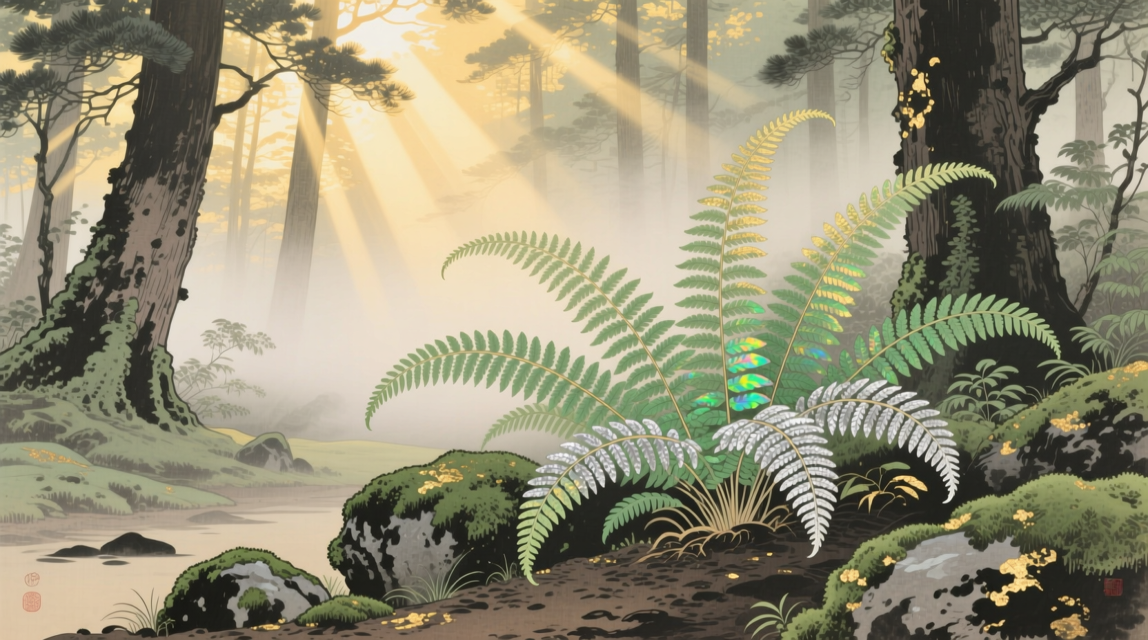 japanese painted ferns near me