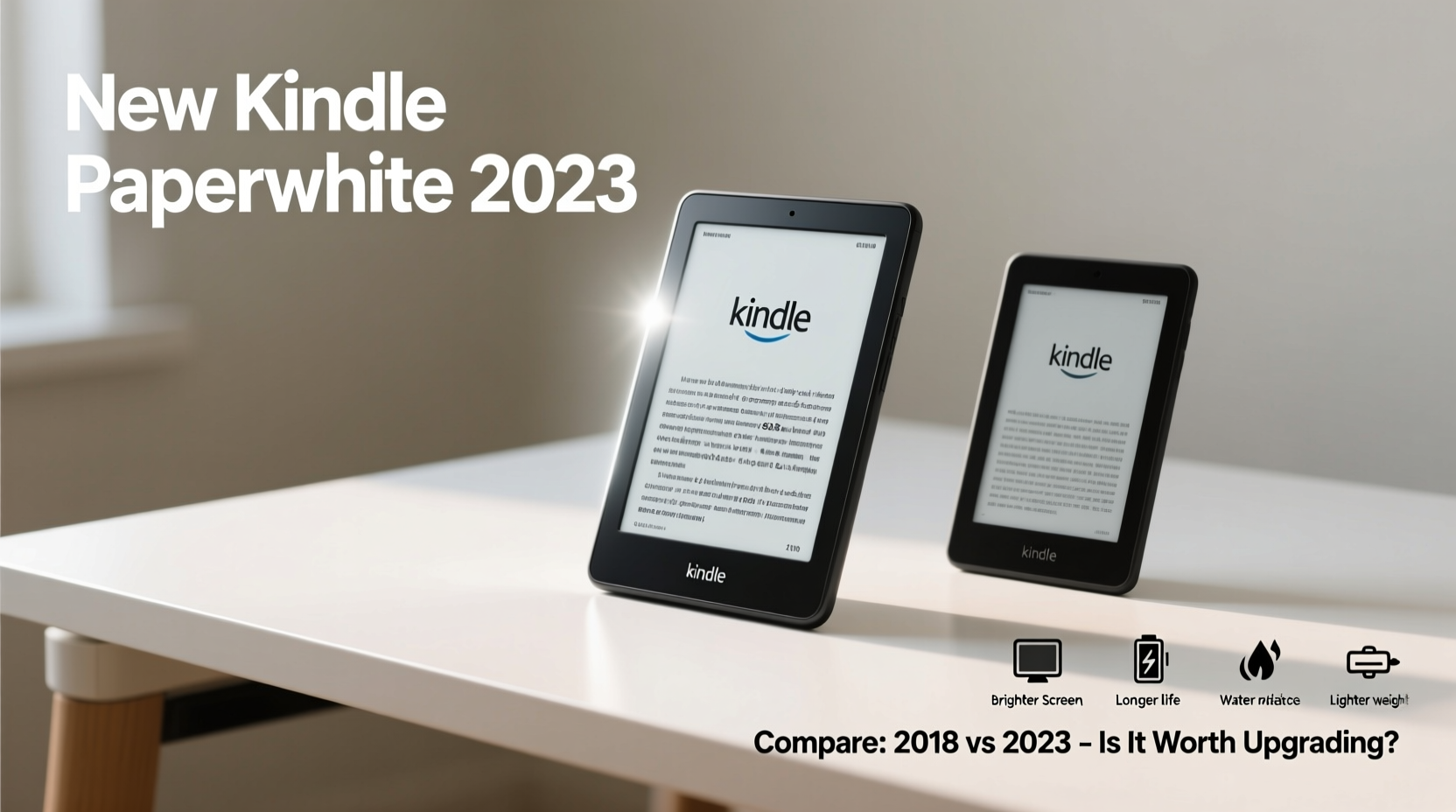 is the newest kindle paperwhite worth upgrading from older models