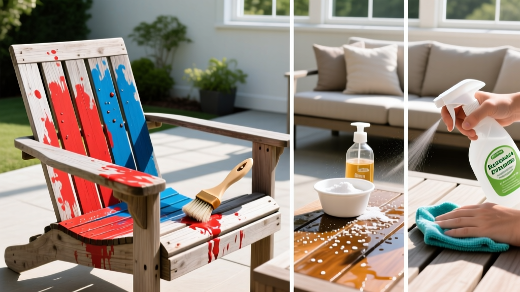 Easy Fix: How to Get Food Coloring Out of Patio Furniture