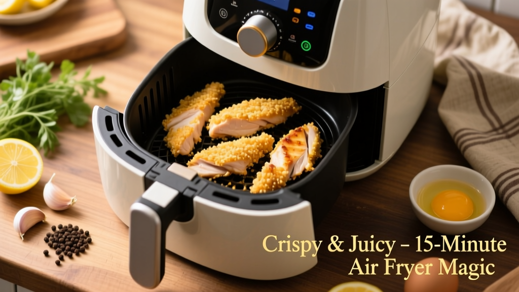 Best Air Fryer Chicken Strips Recipe (Crispy & Juicy)