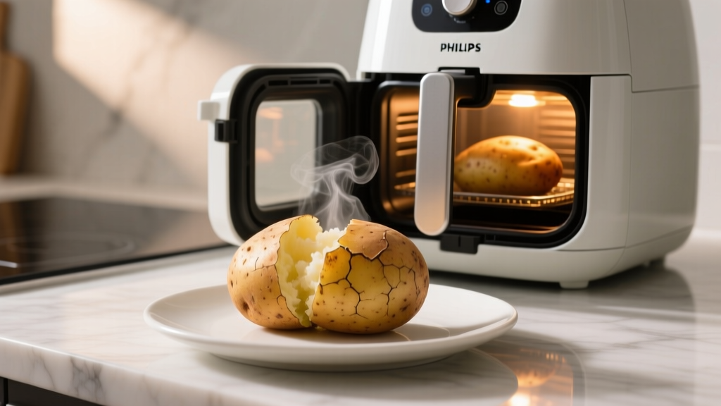 How to Bake a Potato in a Philips Air Fryer (Crispy Skin!)