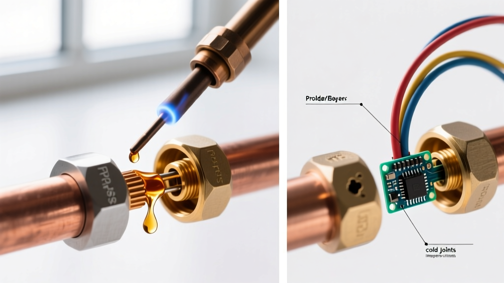 Soldered Pipe vs ProPress: Commercial HVAC & Plumbing Applications
