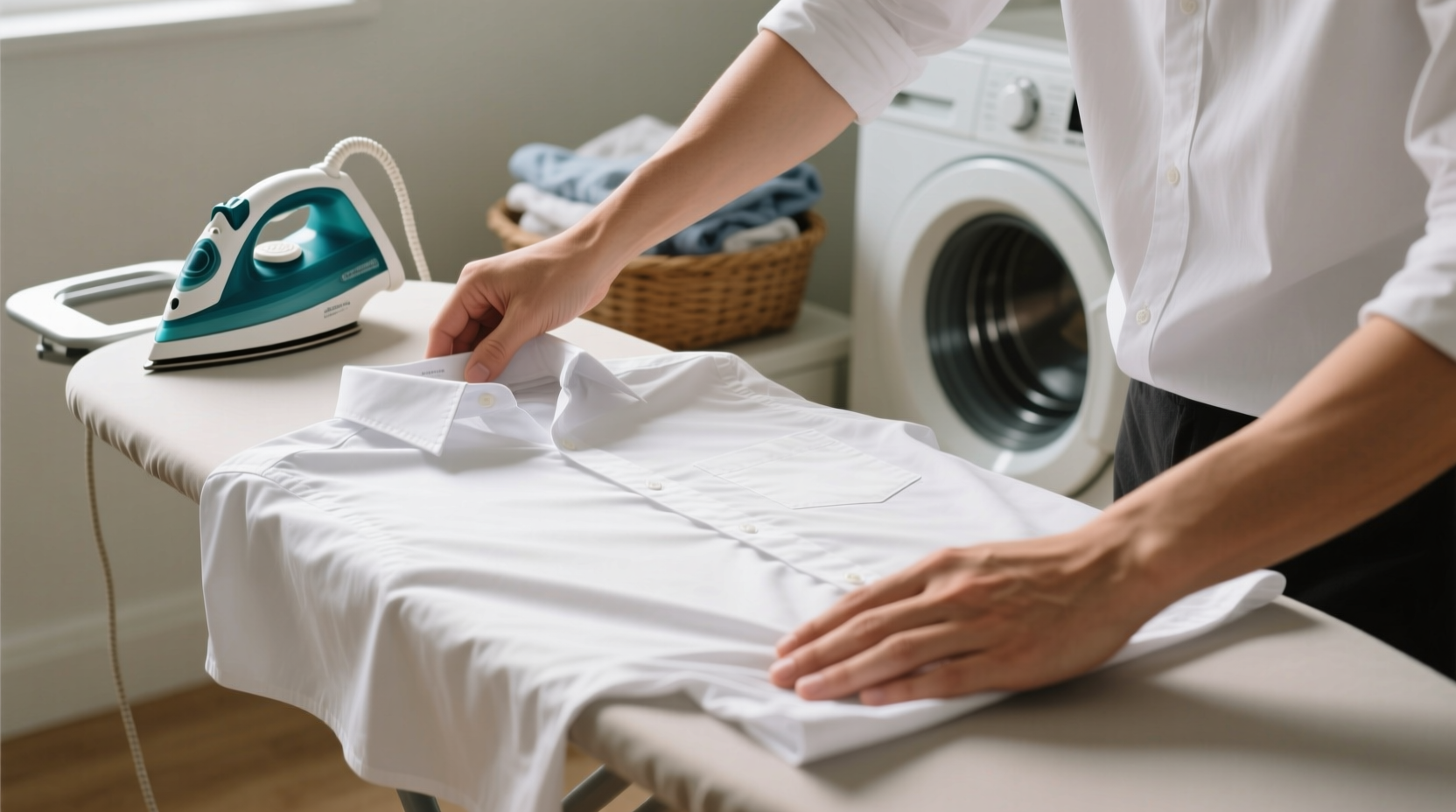 the right way to iron a dress shirt