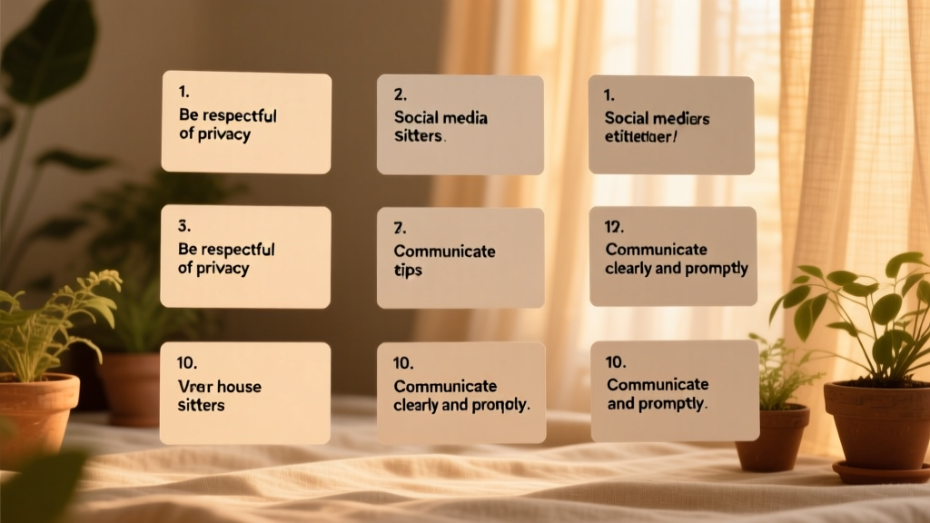10 top tips on social media etiquette for house sitters