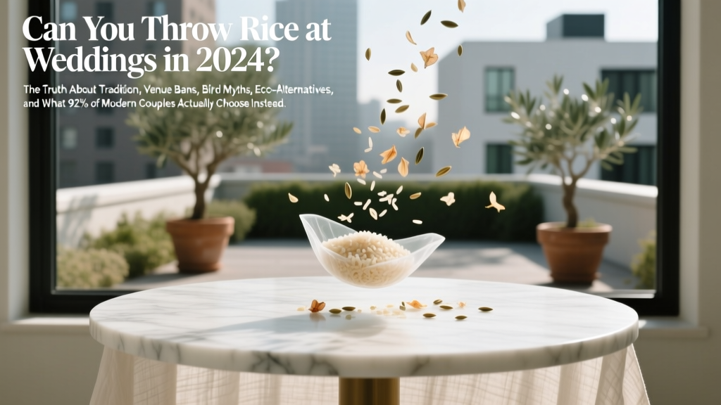Can You Throw Rice at Weddings? (2026)