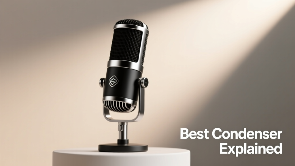 The Best Condenser Microphone Explained: Technical Realities, Not Hype