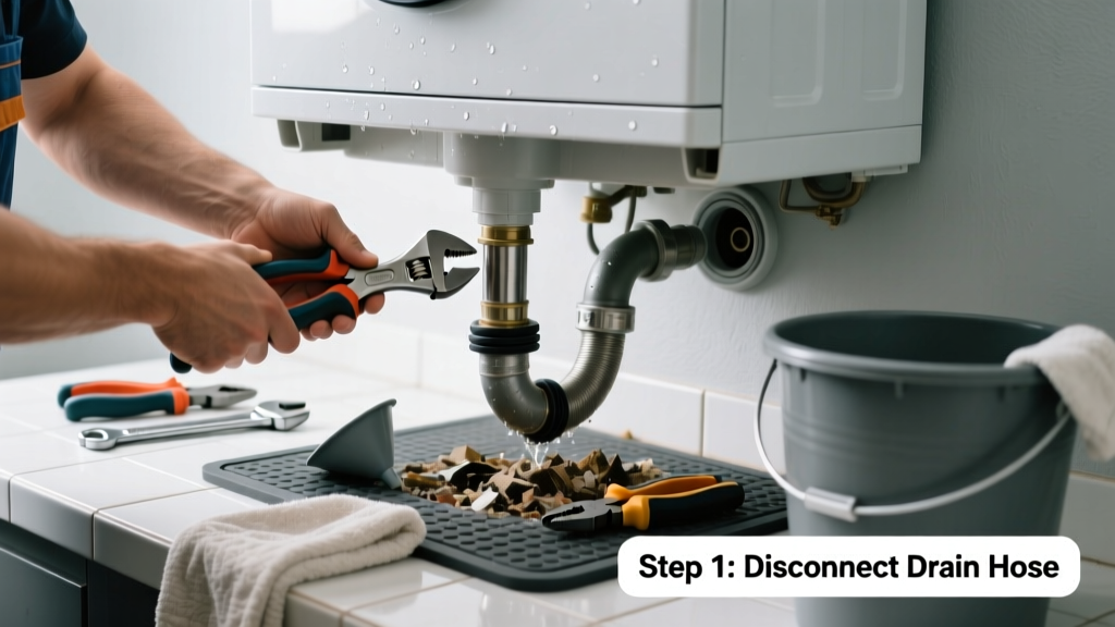 How to Fix a Clogged Washing Machine Drain