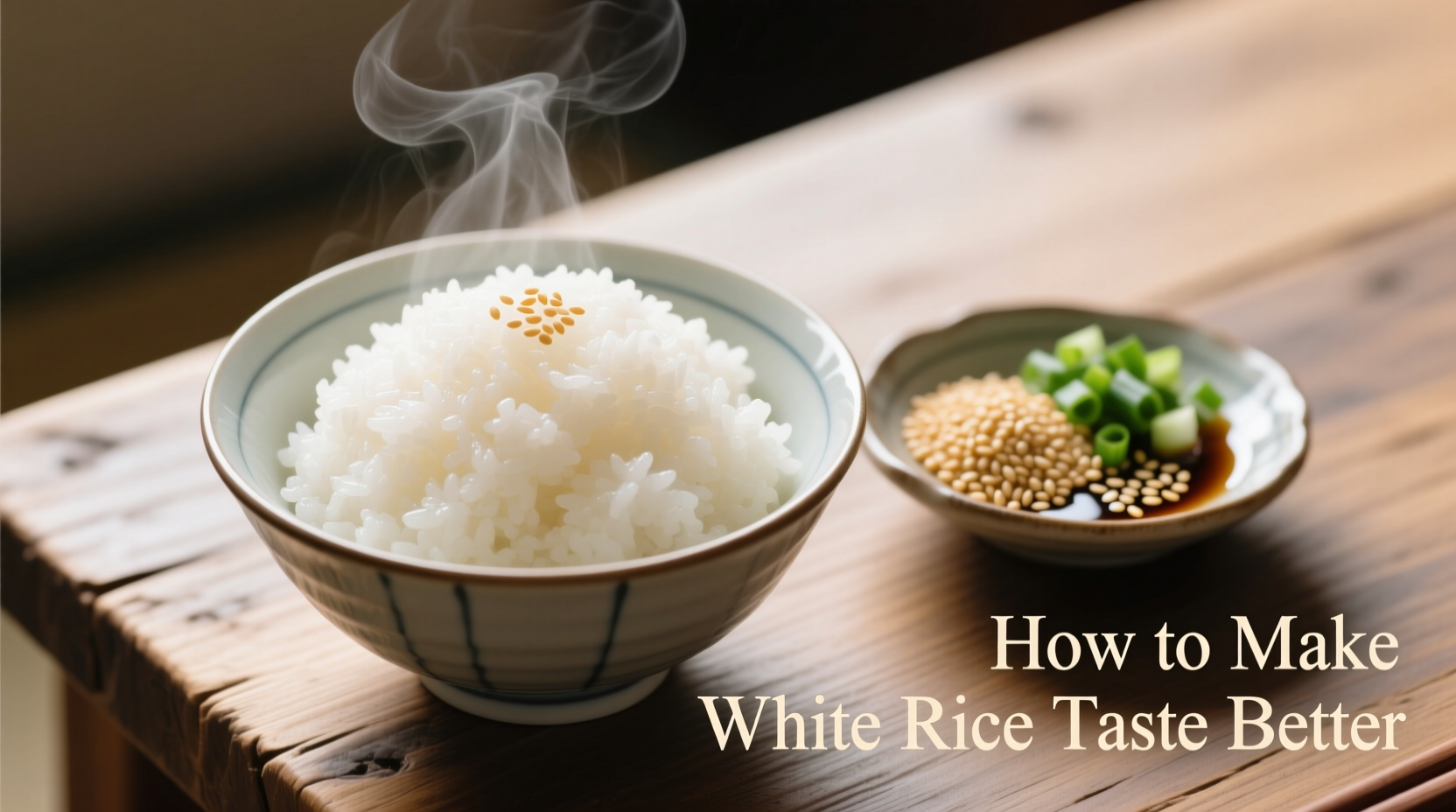 how to make white rice taste better