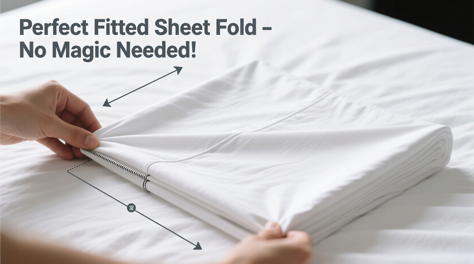 how to fold a fitted sheet perfectly every time no magic required