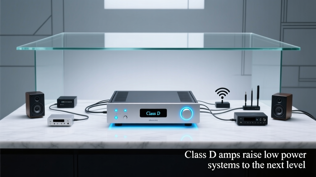 Class D Amps Raise Low-Power Systems to the Next Level