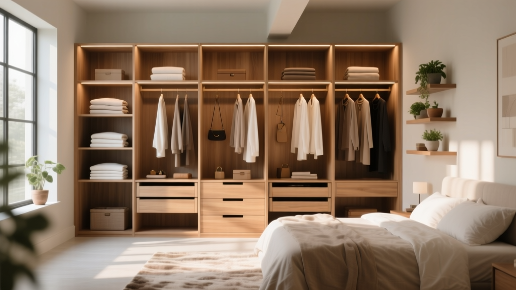Best Open Wardrobe System for Bedrooms (2024 Guide)
