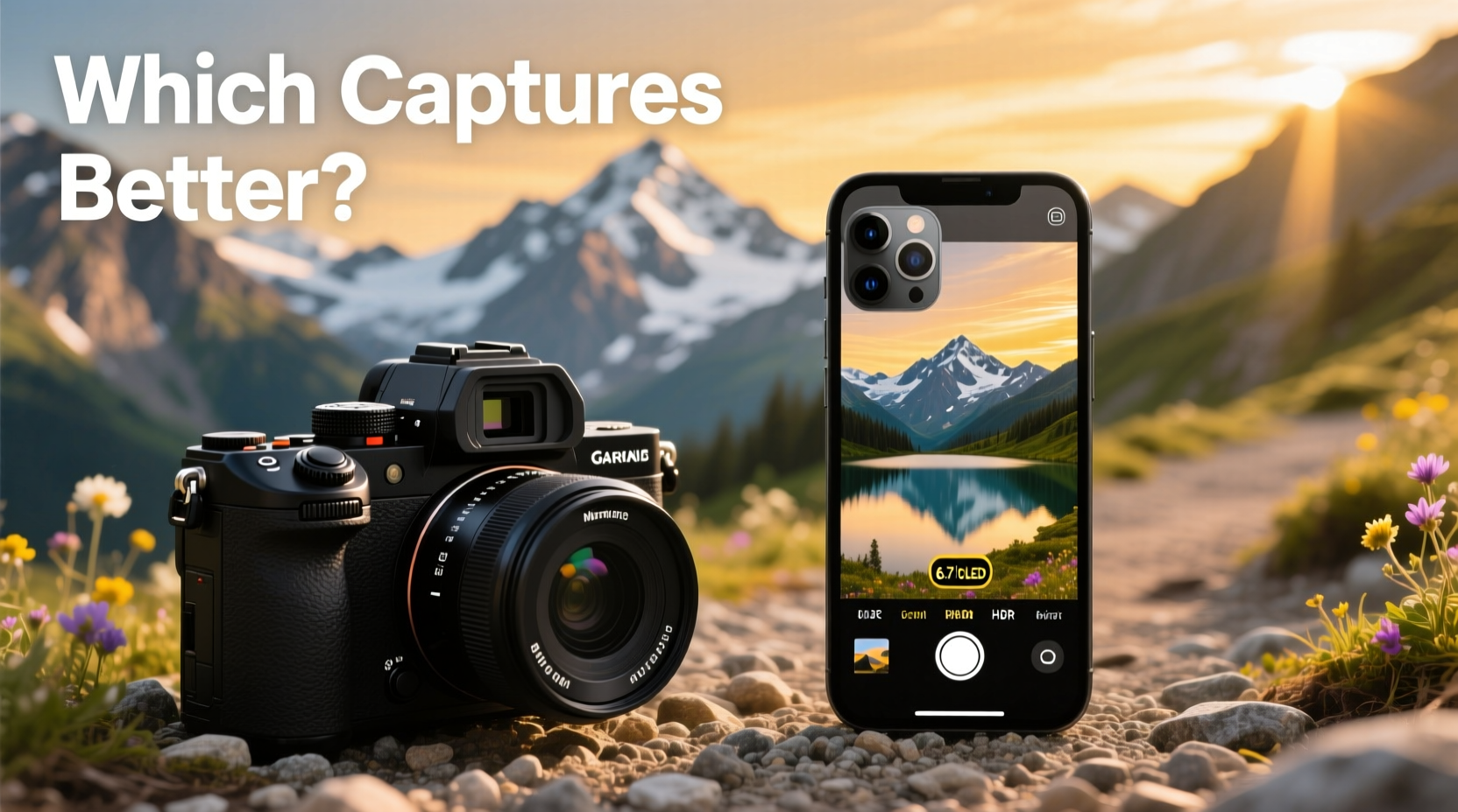 compact mirrorless camera or high end smartphone which takes better travel photos