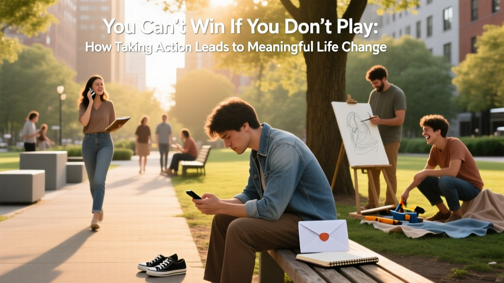 You Can’t Win If You Don’t Play: How Taking Action Leads to Meaningful Life Change