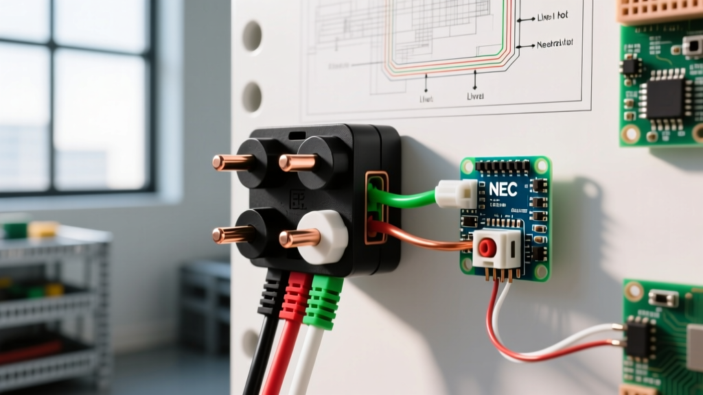 NEC Code Requirements for 3 Pin Electrical Plug Wiring Explained