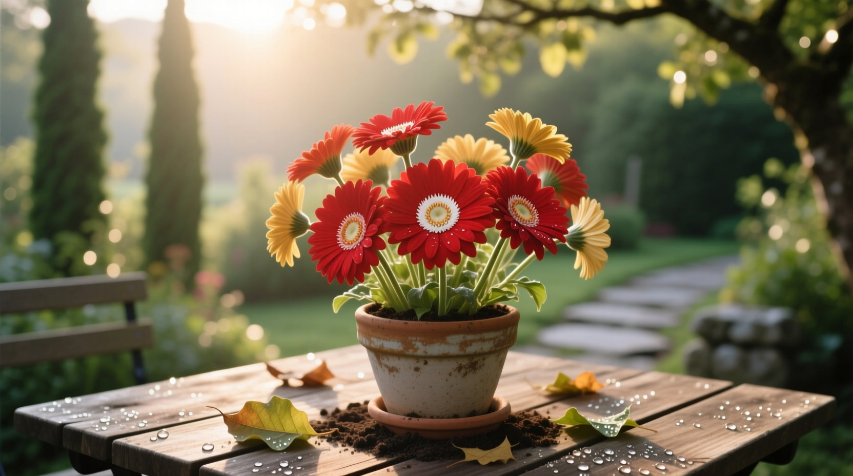 gerbera daisies sun or shade