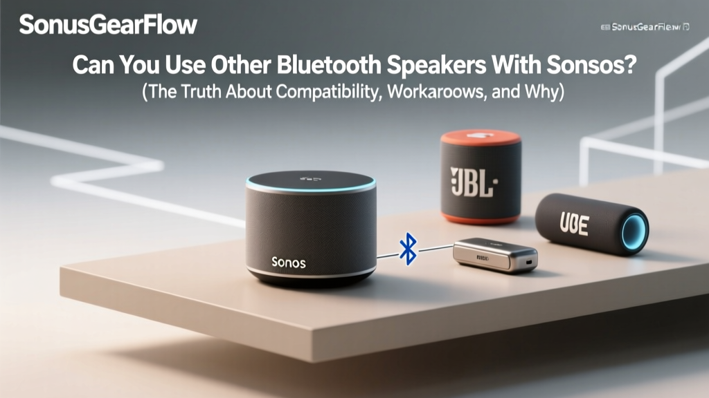Can You Use Bluetooth Speakers with Sonos? (2026)