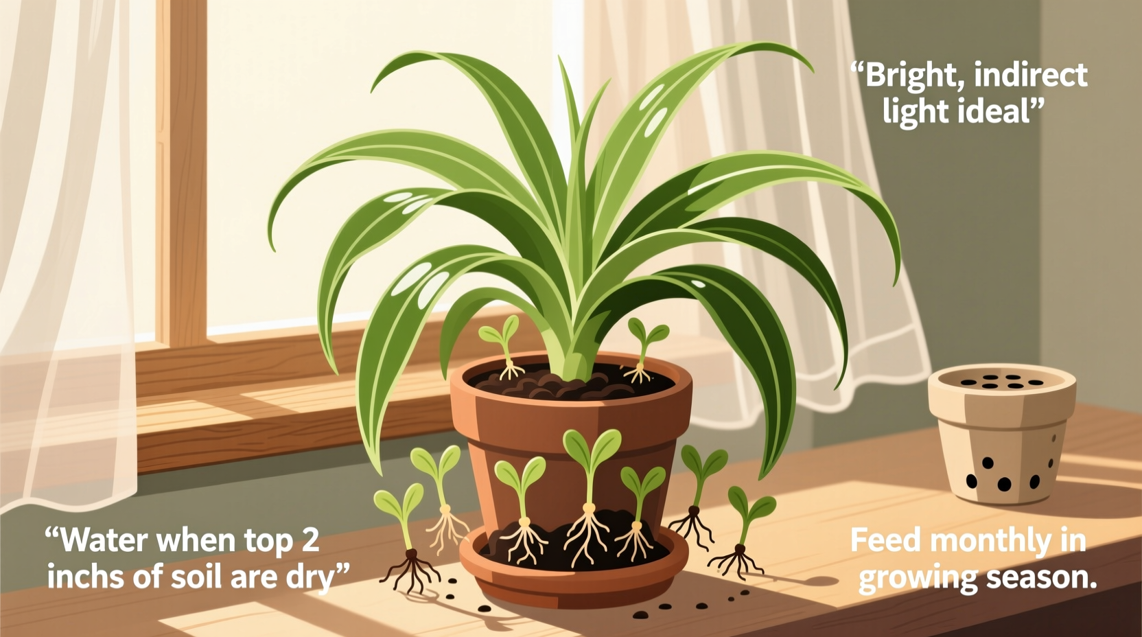 Spider Plant Care: 5 Easy Tips | TheHomeSprouts