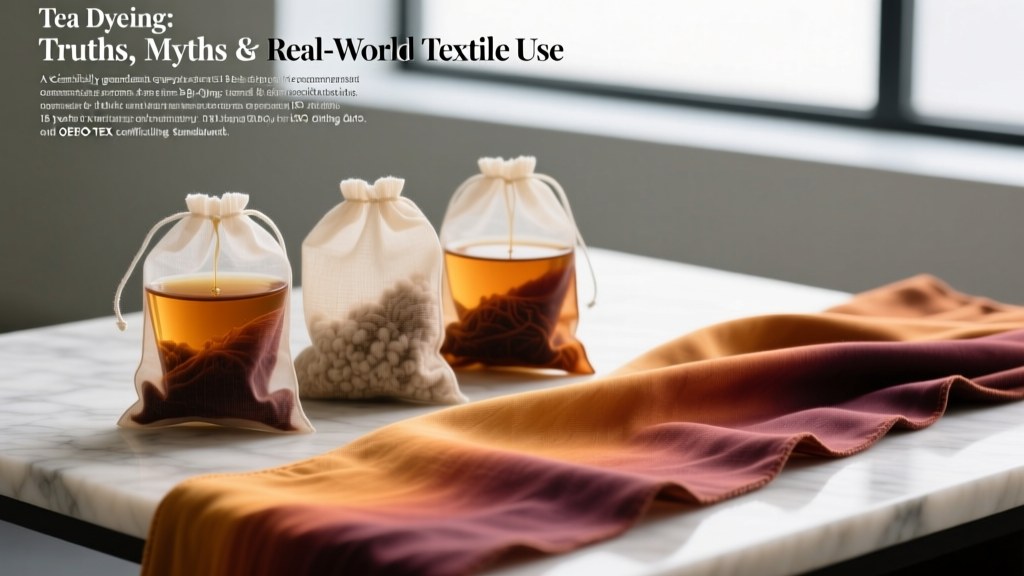 Tea Bag Dyeing: Truths, Myths & Real-World Textile Use