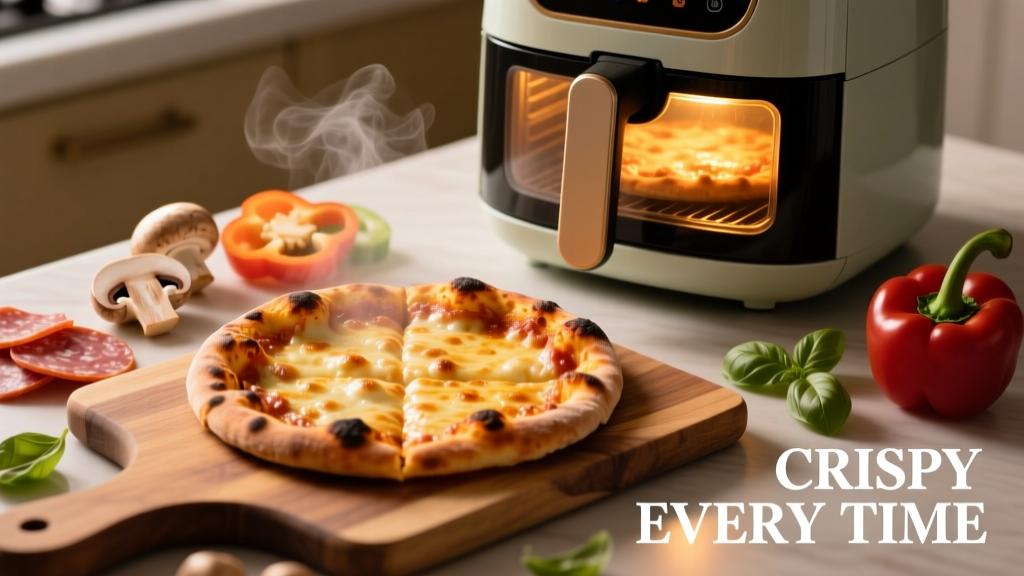 Air Fry Small Frozen Pizza Crispy Every Time