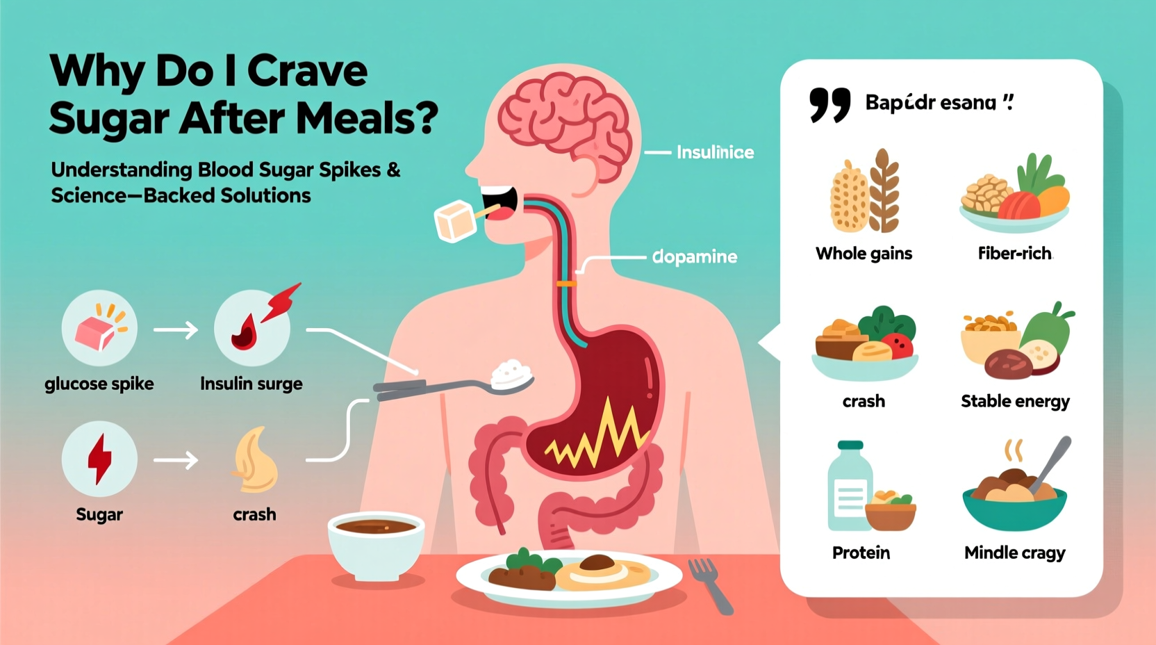 Why Do I Crave Sugar After Meals Understanding Blood Sugar Spikes And
